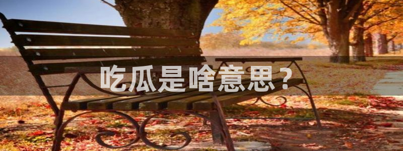51吃瓜张津瑜:吃瓜是啥意思?